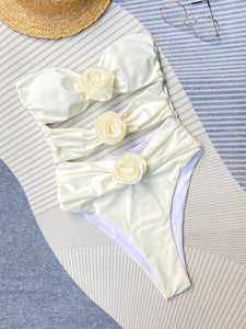 New Three-dimensional Flower Women's Swimsuit