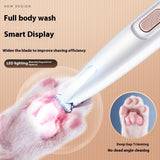 LED Dog Paw Trimmer | Waterproof Grooming Clippers