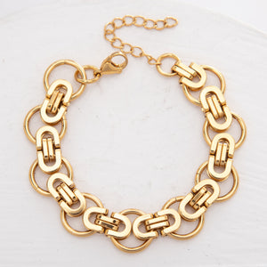 Thick Type Titanium Steel Bracelet Personality High Sense