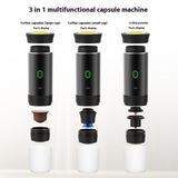 Portable Coffee Grinder & Maker | 3-in-1 Espresso Machine