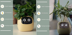 Smart Planter with AI | Fun Expressions & Easy Plant Care
