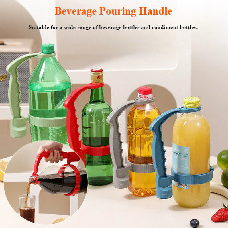 Adjustable Bottle Handle Holder | Easy Pour Kitchen Tool