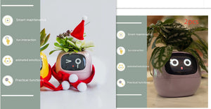 Smart Planter with AI | Fun Expressions & Easy Plant Care