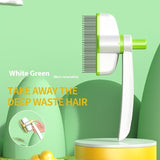 Self-Cleaning Cat Comb for Long Hair