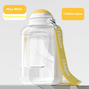 2-in-1 Pet Water Bottle & Bowl | Travel Dispenser