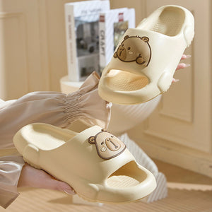 Women's Cartoon Slippers Indoor Non-slip Bathroom Slipper Fashion House Shoes