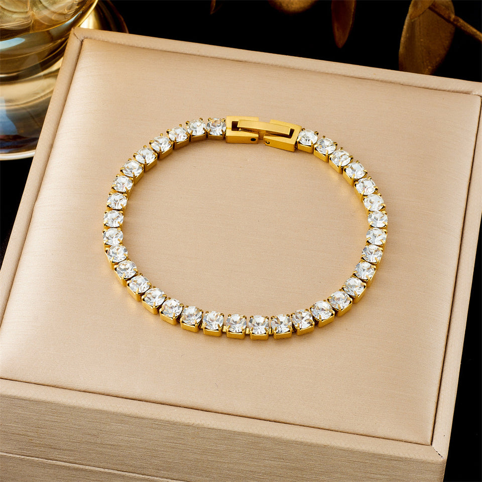 All-matching Ins Gold Fashion Ornament Bracelet
