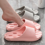 Men's Bathroom Hollow-out Quick-drying Eva Slippers