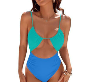 European And American Cute Women's One-piece Swimsuit