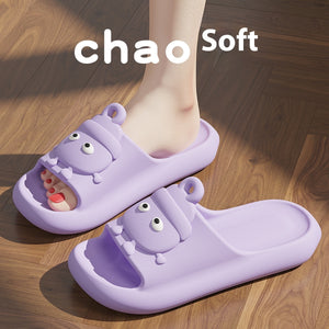 Cute Cartoon Slippers Non-slip Eva Slippers Female Couple House Shoes
