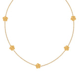 Special-interest Design Small Flowers Clavicle Chain