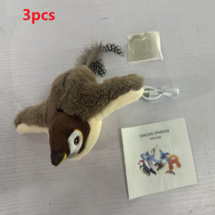 Interactive Pet Plush Toy | Electric Fish & Bird Fun