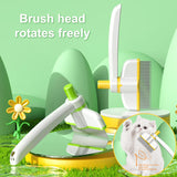 Self-Cleaning Cat Comb for Long Hair