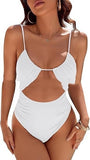 European And American Cute Women's One-piece Swimsuit