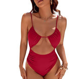 European And American Cute Women's One-piece Swimsuit