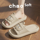 Cute Cartoon Slippers Non-slip Eva Slippers Female Couple House Shoes