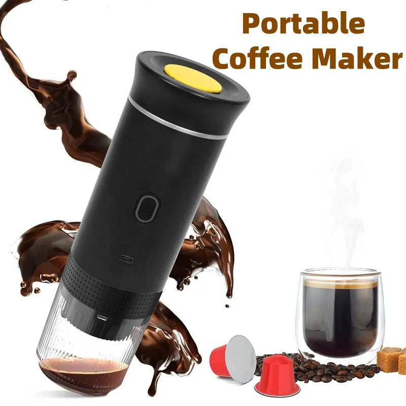 Portable Coffee Grinder & Maker | 3-in-1 Espresso Machine