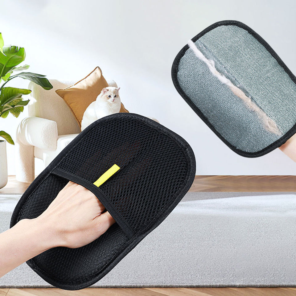 Pet Grooming Glove & Hair Remover Mitt