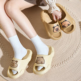 Women's Cartoon Slippers Indoor Non-slip Bathroom Slipper Fashion House Shoes