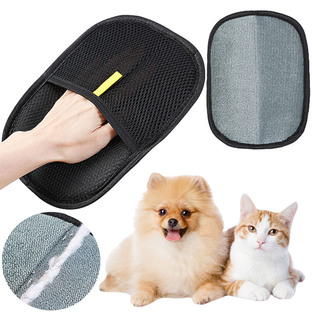 Pet Grooming Glove & Hair Remover Mitt