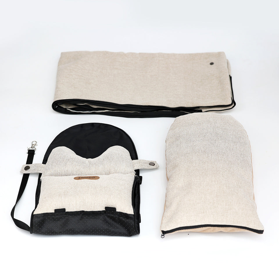Portable Dog Car Seat Bed | Secure Travel Carrier