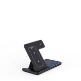 3-in-1 Fast Wireless Charger | Foldable LED Charging Dock