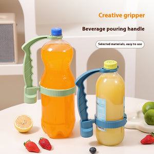 Adjustable Bottle Handle Holder | Easy Pour Kitchen Tool