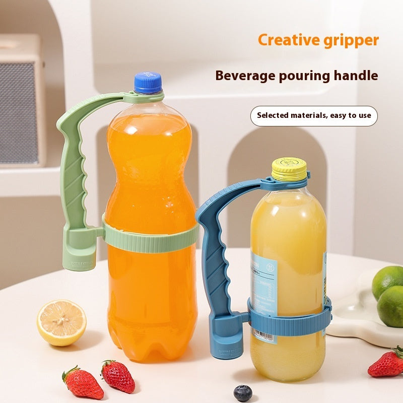 Adjustable Bottle Handle Holder | Easy Pour Kitchen Tool