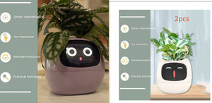 Smart Planter with AI | Fun Expressions & Easy Plant Care