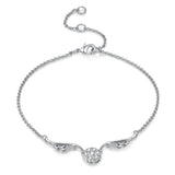 Angel Wings Zircon Micro-inlaid Plated Bracelet