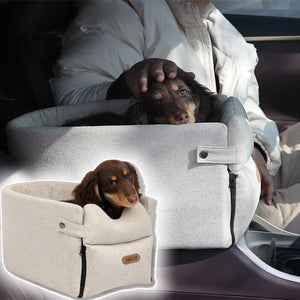 Portable Dog Car Seat Bed | Secure Travel Carrier
