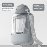 2-in-1 Pet Water Bottle & Bowl | Travel Dispenser