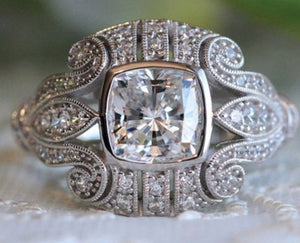 Fashion Ring Women's Micro-inlaid Full Diamond