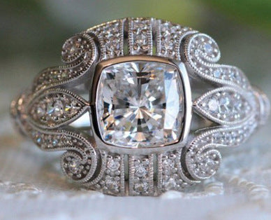 Fashion Ring Women's Micro-inlaid Full Diamond