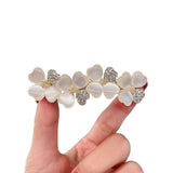 Authentic South Korea Spring Dignified Flowers Word Headdress Elegant Hair Accessories