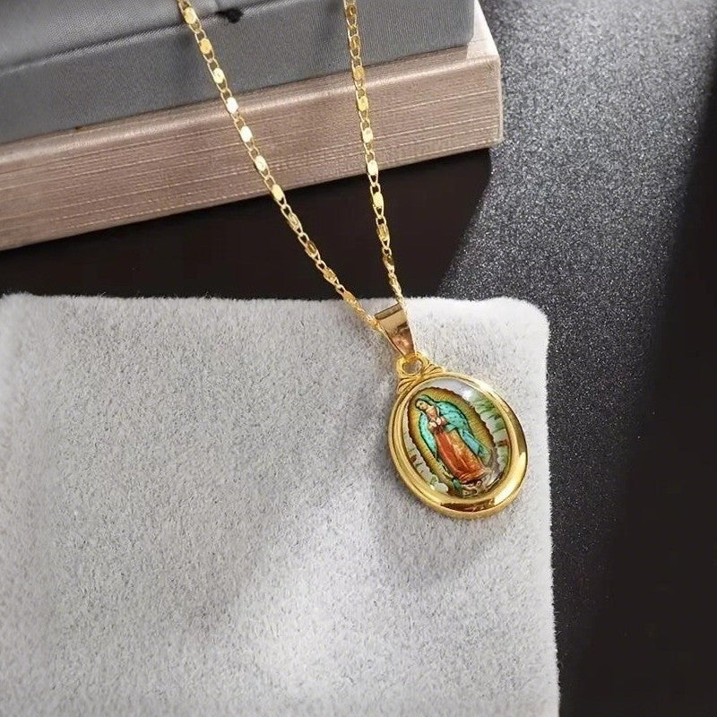 Women's Fashion Personalized Virgin Pendant Necklace