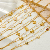 Simple Fashion Personality Colorful Starfish Anklet