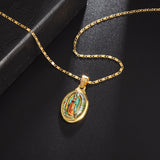 Women's Fashion Personalized Virgin Pendant Necklace
