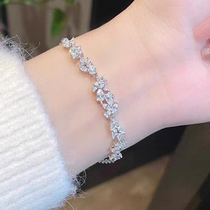 Wisteria Flower Diamond Fashion Exquisite Bracelet