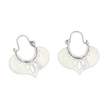 Retro Fashion Minimalism Hollow Heart Earrings