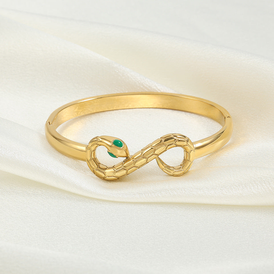 Fashion Snake-shaped Bracelet Women's Simple Niche