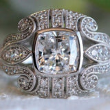 Fashion Ring Women's Micro-inlaid Full Diamond