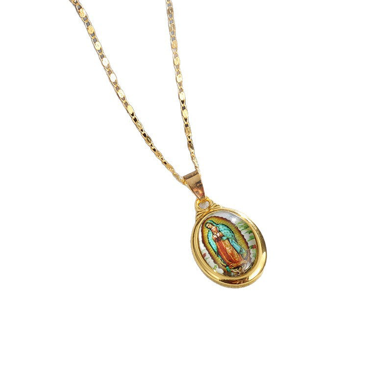 Women's Fashion Personalized Virgin Pendant Necklace