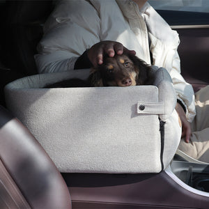 Portable Dog Car Seat Bed | Secure Travel Carrier