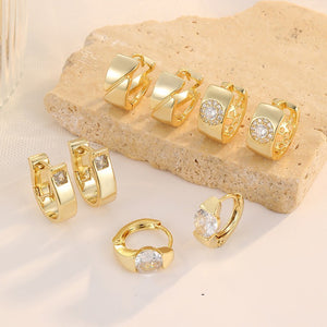 Light Luxury Ear Ring Fashion Personality Earrings