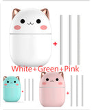 Cute Cat Air Humidifier | Silent USB Aroma Purifier
