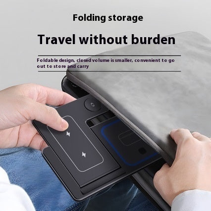 3-in-1 Fast Wireless Charger | Foldable LED Charging Dock