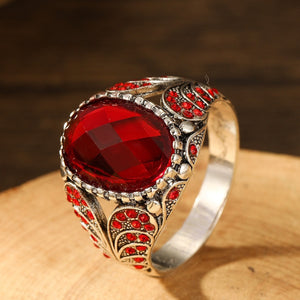 Women's Retro Simple And Exaggerated Personality Ring
