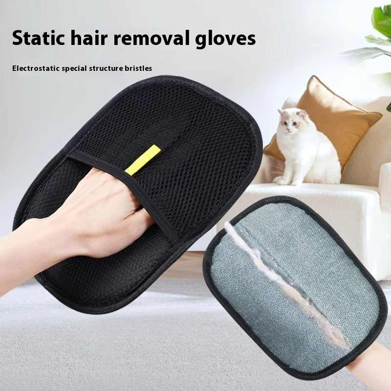 Pet Grooming Glove & Hair Remover Mitt