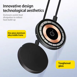 15W Magnetic Qi Charger | Fast Wireless Charging Dock